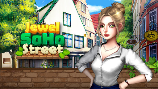 Jewel SoHo Street match-3 board